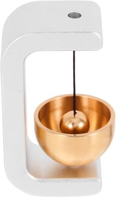 DOITOOL Vintage Magnetische Türglocke Aus Kupfer Mit Klar Klingendem Gong Langlebig Und Einfach Zu Befestigen Für Heim Garten Balkon Und Restaurantbereich