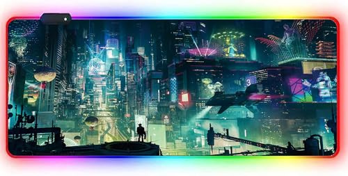 ELLENNE MOUSEPAD XXL RGB LED TAPPETINO GAMING 900X400MM MODERNO C06