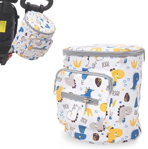 Bolsa de manillar para niños, bolsa de bicicleta gruesa para niños, cesta de manillar con dos hebillas de plástico, accesorios de bicicleta para niñas, accesorios de bicicleta, apto para scooter de