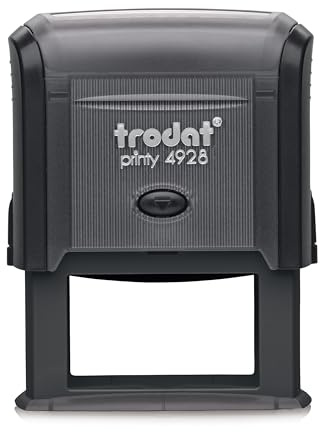 STAMPRINT VERSAL | Sello Personalizado | Sellos Empresa Automatico | Sellos Oficina Caucho Direccion | Sello Logo Medico Profesor | TRODAT 4928 | Diseño 58x31mm | 7 Líneas | Tinta Incluida