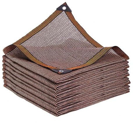Sombra de Malla de Protección Solar Lona de Sombra Mallaresistente a los Rayos UV a Prueba De Viento HDPE - para Suculentas Balcón Techo,3x6m