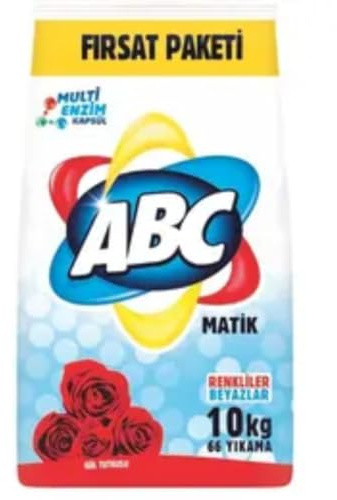 ABC Waschpulver Rosenduft 10 kg – zuverlässige Reinigung bei 30–60 °C für weiße & farbige Textilien