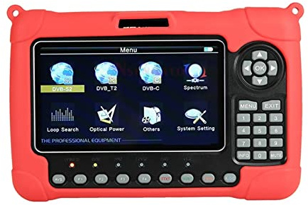 Satellitsökare, WS-6980 DVB-S2/T2/C COMBO Satellitsignal SatFinder Meter 7 H.265 MPEG-4 Spectrum Analyzer Satellite Sat Finder