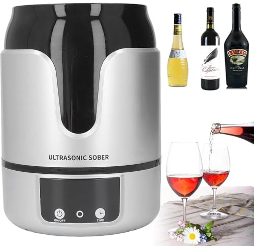 Aireador eléctrico de vino con pantalla LED y ajustes ajustables para decantar y madurar