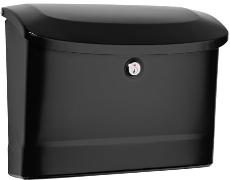 ARCHITECTURAL MAILBOXES 2572B-10 Princeton Supporto da Parete, Nero, M