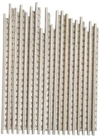Set di Tasti per Chitarra Classica Fili per Tasti in Rame Bianco Tasti da 2,0 mm di Ricambio Accessori per Cavi