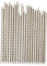 Set di Tasti per Chitarra Classica Fili per Tasti in Rame Bianco Tasti da 2,0 mm di Ricambio Accessori per Cavi