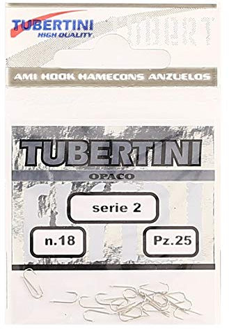 Tubertini Ami con Paletta da Pesca Ami Serie 2 Special Opaco Amo per Mare Trota Lago Fiume Surfcasting
