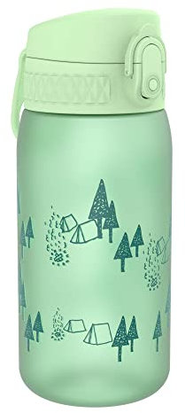 Ion8 Borraccia Bambini Senza Perdite, Senza BPA, Campeggio, 350ml (12oz)