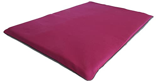 green-pawz Komfort Hundedecke -Pure Nature- red Berry/anthrazit (130 x 100 cm)