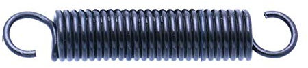 Verlängerte komprimierte Feder Doppelhakenende Schwerer Federstift 5 Stück Länge 30-60 mm Zugfeder mit Haken Drahtdurchmesser 1. 2 mm Außendurchmesser 10 mm Stahl Kleine Zugfeder 1. 2 x 10 x 35 mm Fed
