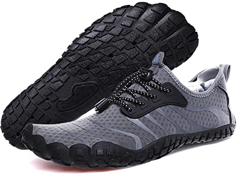 Zapatos de Agua Playa Escarpines Zapatillas Piscina de Deportes Acuáticos Buceo Surf Snorkel Yoga Piscina Hombre Mujer,Secado Rápido Antideslizante Zapatos