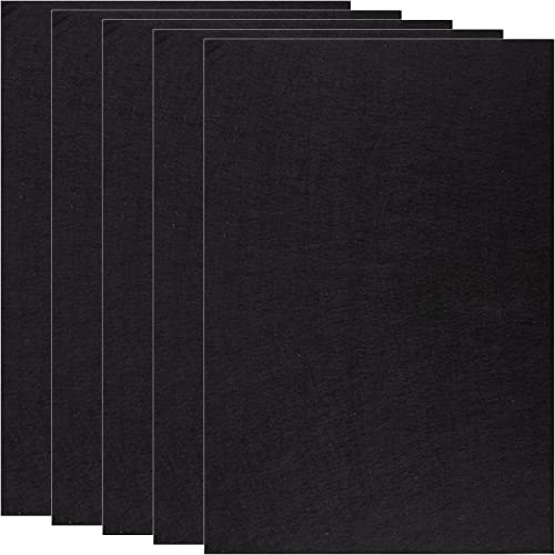 5 Pack Felt Furniture Pads 12x8 Heavy Duty 1/5 Self Adhesive Felt Sheets Protector Felt Pads for Hardwood Floors Cuttable Furniture Pads for Furniture Feet Bed Chair Couch Table Legs