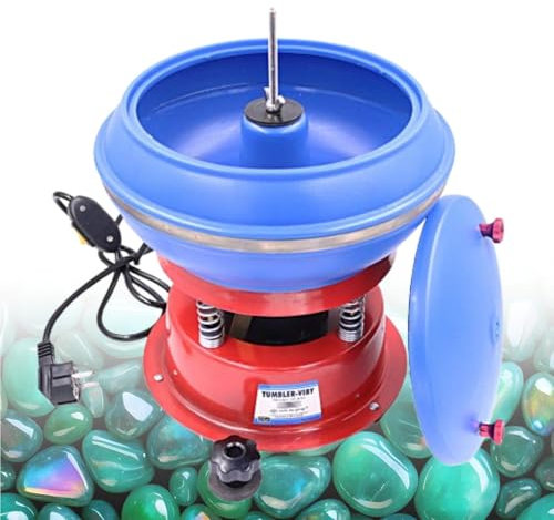 Lucidatrice elettrica per gioielli da 90 W, lucidatrice vibrante per la lucidatura di piccoli pezzi metallici e gemme, artigianato in giada