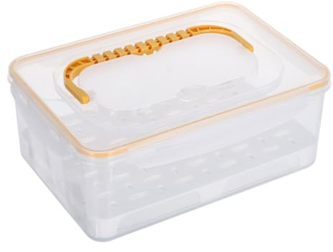 Cabilock Caja para Guardar Vino Organizadora de Vasos Pequeños Estuche Prueba de Polvo para Cocina Hogar Bar y Eventos al Aire Libre