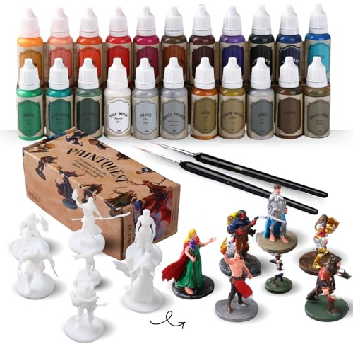 Acrylique Paint Set DND Sans Mélange-pour Maquettiste Amateur Débutant