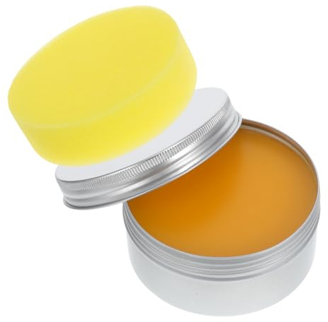 MAGICLULU Cire Abeille pour Bois Cire Pâte pour Meubles et Parquets Solide pour Entretien du Bois Sols Stratifiés