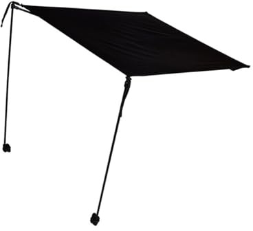 Geavonyg Silla Plegable para Acampar Sombrillas Portátiles Refugios Solares Compactos para Acampar Playa Pesca Silla Ergonómica para Sombra Aire Libre