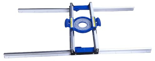 YUEHISY Slitta per Fresatrice, Maschera per Piallatrice per la Lavorazione del Legno per un Appiattimento Preciso, Facile Installazione Banco da Lavoro, per Legno Fai da Te, Lastre