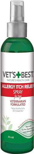 Vet's Best Spray Naturel Contre les Démangeaisons Allergiques pour Chien, 250 ml