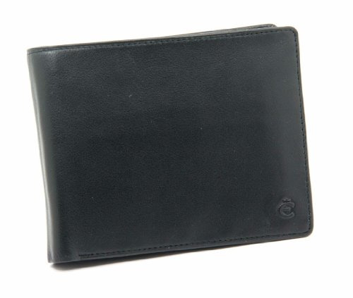 Esquire Münzbörse Logo Scheintasche Schwarz 224410