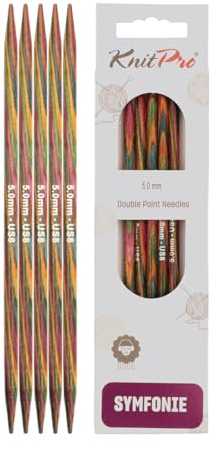 KnitPro Symfonie Nadelspiele 8 (20cm) | 5mm