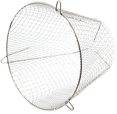SPARES2GO Universal Stainless Steel Terminal Guard Round Boiler Flue Cage (11.5'' / 295mm K6)
