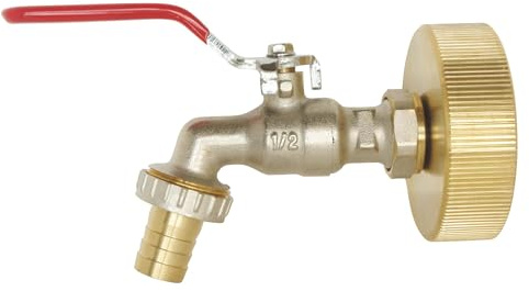 SOMATHERM FOR YOU - Regenwassernutzungsset - Für Behälter von 1000L und mehr - Schwenkbarer Hahn