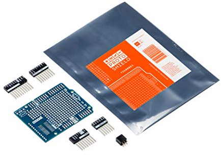 Arduino Proto Shield Rev3 UNO Size [TSX00083] - Shield de prototipado para Placas Arduino UNO, Ideal para Crear circuitos Personalizados y proyectos electrónicos