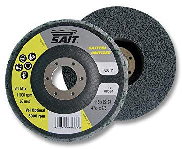 Sait 71552 UT-SAITPOL UNITIZED - Disco tipo 6A M, 115 mm x 22,23 mm