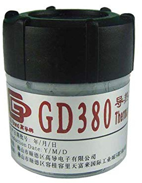 Kripyery Pâte thermique GD900/460/380 - 30 g - Pâte thermique pour CPU (GD380)