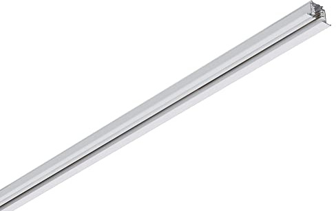 SLV S-TRACK 3-Phasen-Einbauschiene/Hochvoltschiene / 3m, weiß, dimmbar