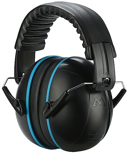 ProCase Cuffie Antirumore Cuffie Antirumore Bambini Cuffie Antirumore Lavoro Cuffie Insonorizzanti Cuffie per la Riduzione del Rumore Cuffie da Tiro Cuffie per Falciatura Costruzione Adulto-Blu