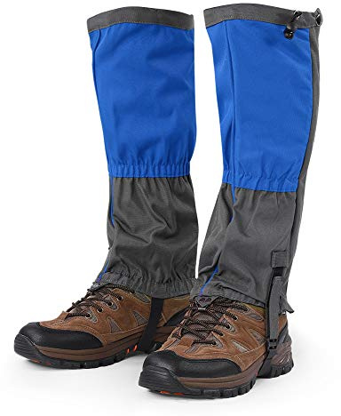 Ejoyous Wandern Gamaschen, 1 Paar wasserdichte Legging Outdoor Schnee Bein Gamaschen Kletterschuhe Abdeckung Einstellbare Wandern Klettern Jagd Radfahren