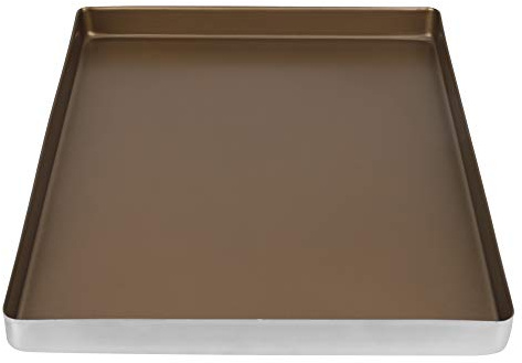 Bakplåt, aluminiumlegering bakning rostning brickor bakredskap kakplåt 4 x 3 x 3 cm x 3 cm