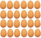 LND Gifts Bouncy Egg Set: Children's Pack of 24 Rubber Bouncing Eggs Balls, Ideal for Egg and Spoon Race, Perfect Egg Toy for playing Practical Jokes and Easter Gifts.