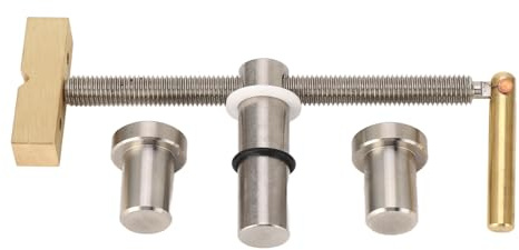 Risegun Morsetto per Cani da Panca, Morsetto per Cani da Banco per La Lavorazione del Legno Forte Metallo Fisso Rapido Portatile Lavorazione del Legno Clip da Tavolo Strumenti da Falegname
