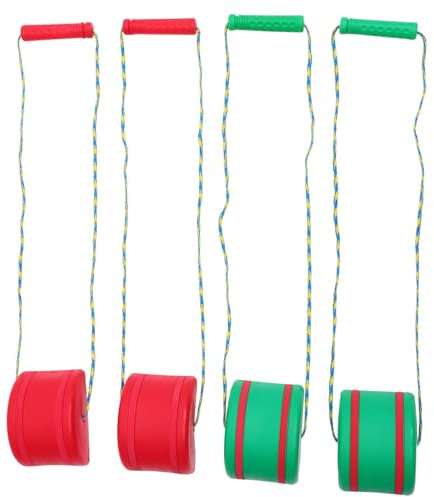 WESIEVYA 1paar Outdoor Balance Training Toys Für Junge Mädchen Stelzen Zufälligen Farben Fördert Koordination Und Gleichgewicht Für Garten Und Sportaktivitäten