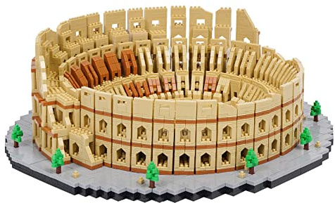 LULUFUN Set di mattoncini da costruzione, modello di architettura del Colosseo Romano, set di modellini da collezione, giocattoli regali per bambini e adulti, 5594 pezzi