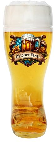 Bierdeckel USA - Das Boot – Oktoberfest Rustic Tavern Beer Stein - Glass Beer Boot (0.5 L Das Boot)