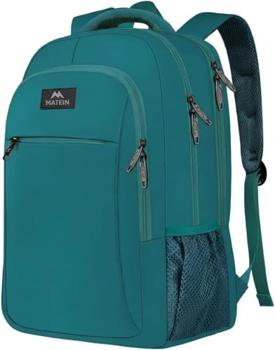 MATEIN Travel Laptop Backpack, Work Bag Lightweight Laptop Bag, 15.6 Inch | Anti Theft Business Backpack, Water Resistant School Rucksack Gift for Men and Women
