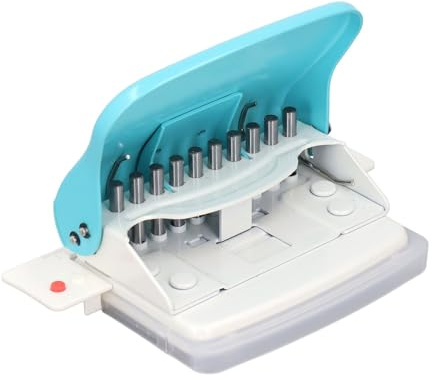 Bindemaschinen, Papierbindemaschine Handheld Tragbare Spiralbinder Rundlocher Schule Zu Hause