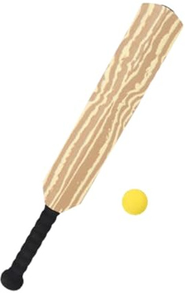 LIXSAZSE Set da cricket per bambini resistente con mazza da cricket leggera progettata per flessibilità e coordinazione durante le sessioni di gioco. Set di mazze da per bambini