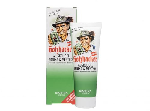 Holzhacker | FRANZBRANNTWEINGEL | Zur Unterstützung der Hautdurchblutung | 75 ml | RIVIERA | Österreichisches Qualitätsprodukt