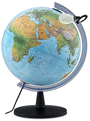 Nova Rico 8007239000063 Elite Illuminated Globe, Blue, 40 cm