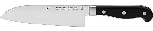 WMF Spitzenklasse Plus Santoku Messer 32 cm, Küchenmesser, Made in Germany, Messer geschmiedet, Performance Cut, Spezialklingenstahl, Klinge 18 cm