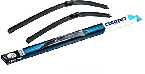 OXIMO Scheibenwischer Set Auto - Wischerblätter Set für Frontscheibe 650 mm/475 mm - Autoscheibenwischer Vorne - Auto Zubehör - Yeti, EOS, Golf V, Golf VI, Jetta III, Passat B6 B7, Passat CC, Scirocco