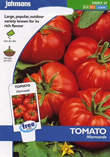 Johnsons Seeds - Pictorial Pack - Vegetable - Tomato Marmande - 50 Seeds
