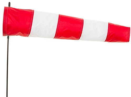 HQ Windspiel Windsock Airport 60 cm Garten Dekoration Wetterfahne Windsack