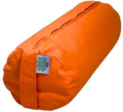 Sustainable Yoga Bolster – Filled with Organic Buckwheat Hulls for Natural Support